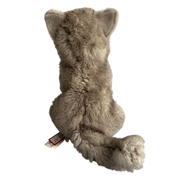 Douglas Cuddle Toys 2021 Gray Plush Cat With Blue Eyes 13" Soft Stuffed Animal - Picture 5 of 5